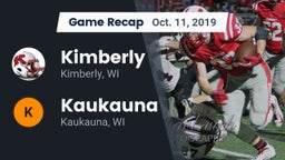 Recap: Kimberly  vs. Kaukauna  2019