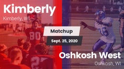 Matchup: Kimberly  vs. Oshkosh West  2020