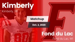 Matchup: Kimberly  vs. Fond du Lac  2020