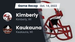 Recap: Kimberly  vs. Kaukauna  2022