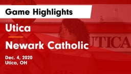 Utica  vs Newark Catholic  Game Highlights - Dec. 4, 2020