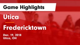 Utica  vs Fredericktown  Game Highlights - Dec. 19, 2018