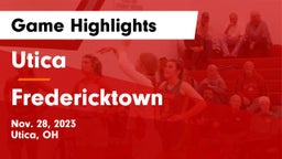 Utica  vs Fredericktown  Game Highlights - Nov. 28, 2023