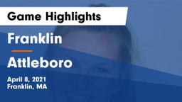 Franklin  vs Attleboro  Game Highlights - April 8, 2021