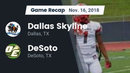 Recap: Dallas Skyline  vs. DeSoto  2018