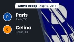 Recap: Paris  vs. Celina  2017