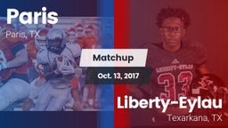 Matchup: Paris  vs. Liberty-Eylau  2017