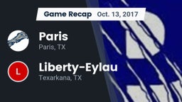 Recap: Paris  vs. Liberty-Eylau  2017