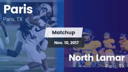 Matchup: Paris  vs. North Lamar  2017