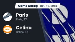 Recap: Paris  vs. Celina  2018
