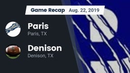 Recap: Paris  vs. Denison  2019