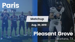 Matchup: Paris  vs. Pleasant Grove  2019