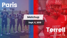 Matchup: Paris  vs. Terrell  2019