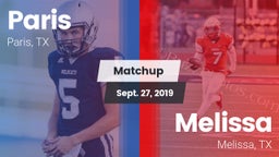 Matchup: Paris  vs. Melissa  2019