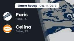 Recap: Paris  vs. Celina  2019