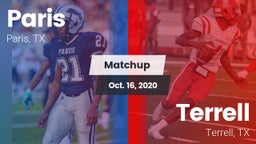 Matchup: Paris  vs. Terrell  2020