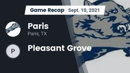 Recap: Paris  vs. Pleasant Grove  2021