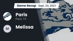 Recap: Paris  vs. Melissa  2021