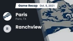 Recap: Paris  vs. Ranchview  2021