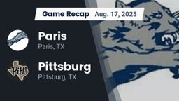 Recap: Paris  vs. Pittsburg  2023
