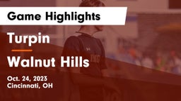 Turpin  vs Walnut Hills  Game Highlights - Oct. 24, 2023