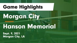 Morgan City  vs Hanson Memorial Game Highlights - Sept. 9, 2021