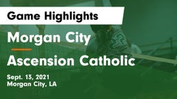Morgan City  vs Ascension Catholic Game Highlights - Sept. 13, 2021