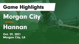 Morgan City  vs Hannan Game Highlights - Oct. 29, 2021