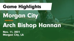 Morgan City  vs Arch Bishop Hannan Game Highlights - Nov. 11, 2021