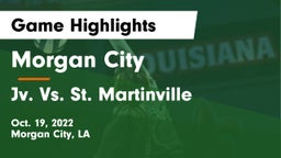 Morgan City  vs Jv. Vs. St. Martinville Game Highlights - Oct. 19, 2022