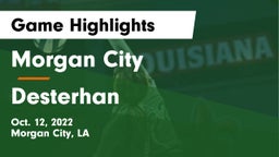 Morgan City  vs Desterhan Game Highlights - Oct. 12, 2022