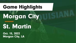 Morgan City  vs St. Martin Game Highlights - Oct. 15, 2022