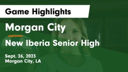 Morgan City  vs New Iberia Senior High Game Highlights - Sept. 26, 2023