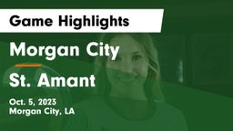 Morgan City  vs St. Amant  Game Highlights - Oct. 5, 2023