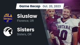 Recap: Siuslaw  vs. Sisters  2023