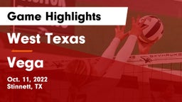 West Texas  vs Vega  Game Highlights - Oct. 11, 2022
