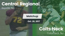 Matchup: Central Regional vs. Colts Neck  2017