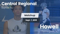 Matchup: Central Regional vs. Howell  2018