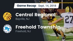 Recap: Central Regional  vs. Freehold Township  2018