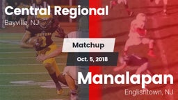 Matchup: Central Regional vs. Manalapan  2018