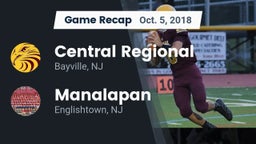 Recap: Central Regional  vs. Manalapan  2018