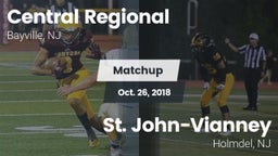 Matchup: Central Regional vs. St. John-Vianney  2018