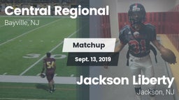 Matchup: Central Regional vs. Jackson Liberty  2019