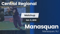 Matchup: Central Regional vs. Manasquan  2019