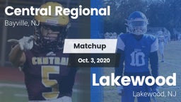 Matchup: Central Regional vs. Lakewood  2020