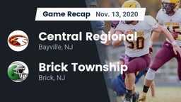 Recap: Central Regional  vs. Brick Township  2020