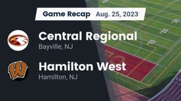 Recap: Central Regional  vs. Hamilton West  2023