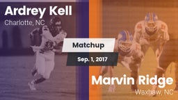 Matchup: Ardrey Kell High vs. Marvin Ridge  2017