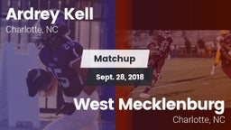 Matchup: Ardrey Kell High vs. West Mecklenburg  2018