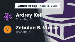 Recap: Ardrey Kell  vs. Zebulon B. Vance  2021